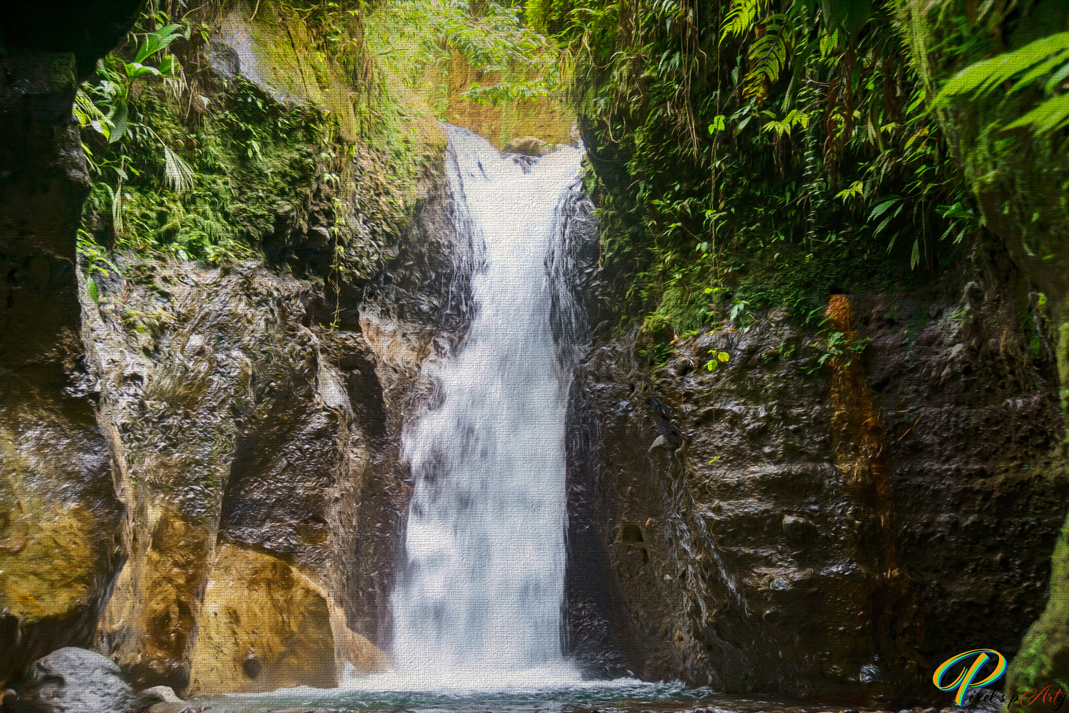 Cascade Dany, Ajoupa Bouillon